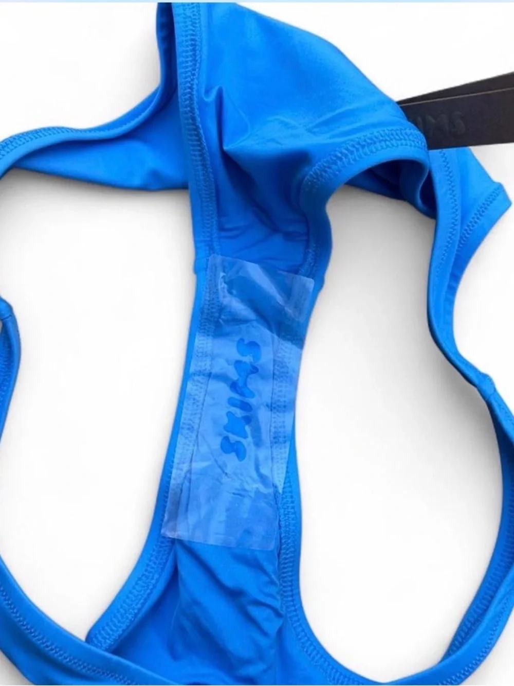 SKIMS *NWT SIGNATURE SWIM CHEEKY TANGA BOTTOM | COLOR: TIDE